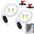2Pcs Multifunction Liquid Sucker Pump, Hand Fuel Transfer Pump, High Flow Gas Siphon Pump, Portable Siphon Pump For Gasoline Diesel And Other Liquid Water, With 3.2ft Hose