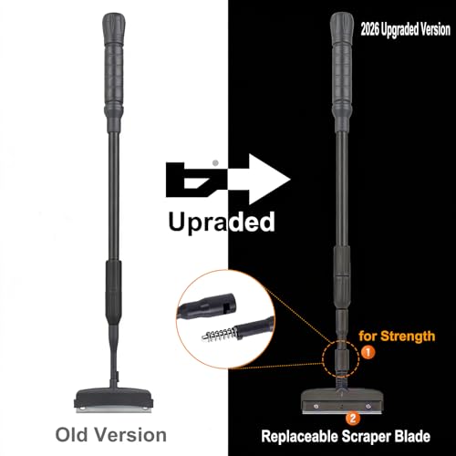 Carefree Fish Aquarium Scraper Blades 10Pcs for 4IN1 6IN1 7IN1 9IN1 Cleaning Tools Long Handle Algae Cleaner