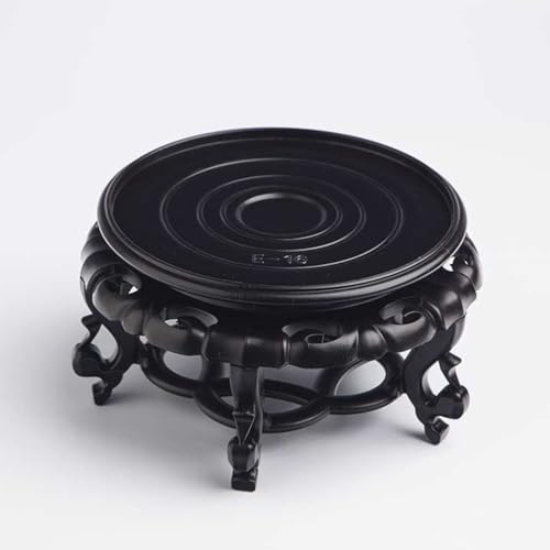 Resin Fish Bowl Stand 8.85X8.85X3.93In High Leg Plant Holder for Fish Tank Goldfish Aquarium and Small Potted Plants Display