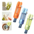 3 in 1 Cup Lid Cleaning Brush, 2024 Upgrade Crevice Cleaning Brush Set for Baby Bottle Gap Tight Spaces Cup, 3 in 1 Multifunctional Cleaning Brush Portable Cup Lid Cleaner with Brush (B4) - color: B4