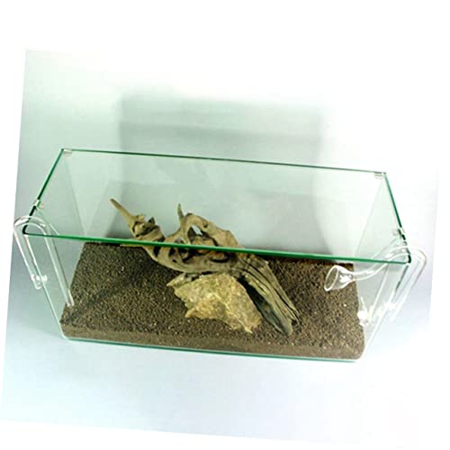 YARNOW Fish Tank Lid Support Clip Holder Set 6mm Stainless Steel Aquarium Glass Cover Accessories - size: Size 1