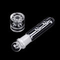WEAVERBIRD Planaria Trap Catch Trap Leeches Catcher, Clear Glass Leech Trap Tube Catcher 2, 8 Holes for Cherry Shrimp Crystal Red Shrimp Dwarf Shrimp for Aquarium Fish Tank