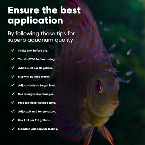 Brightwell Aquatics NeoTiger KH+/GH+ Mineral Supplement Balances Hardness in RO/DI Water with Calcium Magnesium Potassium Sodium for Shrimp Fish Planted Aquariums, 250 ml - size: 250-ml