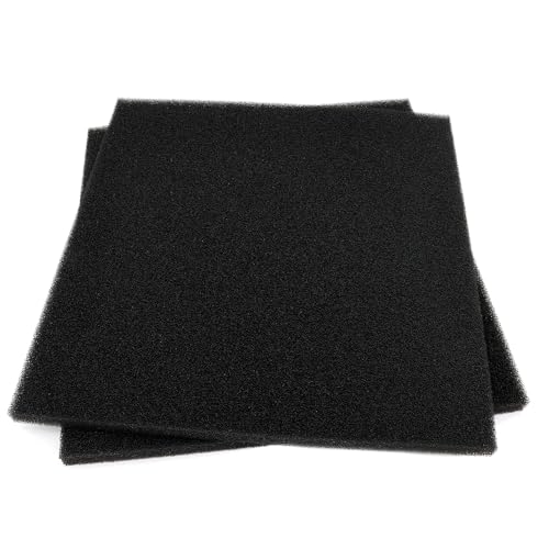 Aquarium Filter Bio Sponge Pad, Foam Sponges Filter Media, Cut fit it Filter Accessories for Fish Tanks and Ponds (18"x18"x0.8" (35PPI) 2 Pack) - size: 18"x18"x0.8" (35PPI) 2 PACK