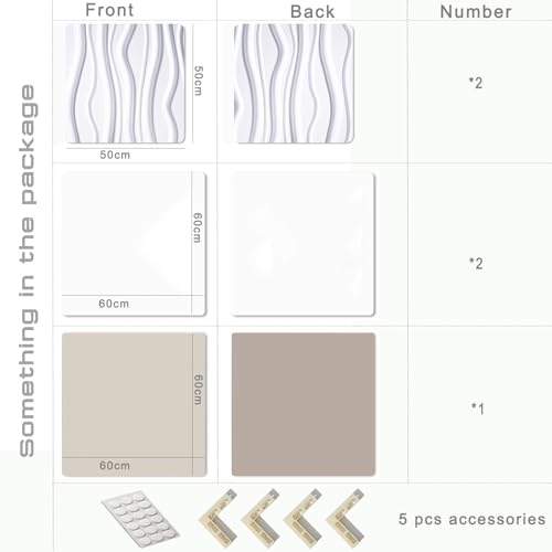 Large 3D Photo Backdrop Board: 5PCS 8Patterns Product Photography Props for Food Jewelry,Stereoscopic Background Table Top Small Shooting Kit (XL Size 24x24in) - color: White Coffee