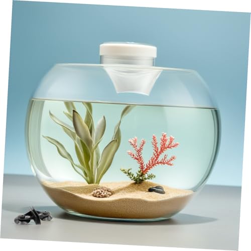Happyyami Eco-Friendly Aquarium Supplies Isolation Panel Lattice Plate Fish Tank Divider for Betta Suction Cups