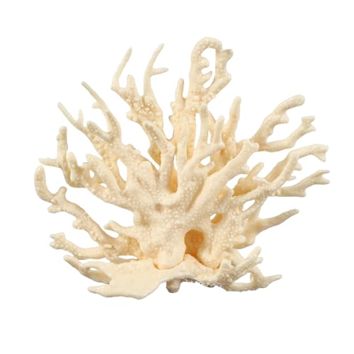 Aquarium Coral Decoration, Fish Tank Decorations Fish Tank Coral Ornaments, 4.9x2x4.3 Inch, (Beige, 1 Pcs), Intended for Aquarium Landscaping Decor - color: Beige, size: 4.9x2x4.3 Inch
