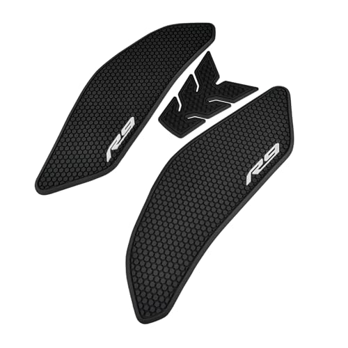 for Yamaha YZF-R9 2025- Fuel Tank Pads YZF R9 Rubber Anti-Slip Traction Stickers Decals Accessories (Set) - color: Set