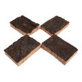 4pcs Natural Cork Bark for Terrarium, Reptile Climbing Background, Aquarium Wood Decoration Bark Hiding for Frogs Lizards Snakes 3.94x2.56 - size: 10.00X6.50X2.00CM