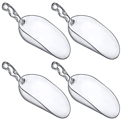 Amazing Abby - Elsa - 24-Ounce Plastic Ice Scoops (Set of 4), Plastic Utility Scoops, BPA-Free, Food-Grade, Shatter-Proof, Good for Kitchen and Restaurant, Perfect for Home and Commercial Use - style: 24 oz, 4-Pack