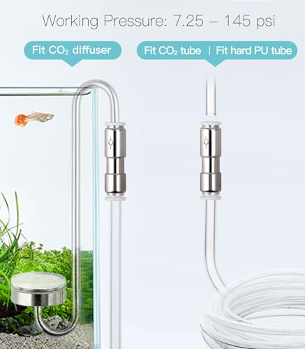 Metal Check Valve Aquarium, 2pcs - color: Metal 2PCS