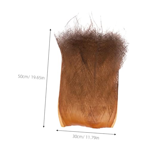 ABOOFAN 5 Sheets Natural Palm Tree Bark for Garden Background Realistic Artificial Bark Decor for Plants and Aquarium Fish Fry Hatching Home Office Greenery Enhancement