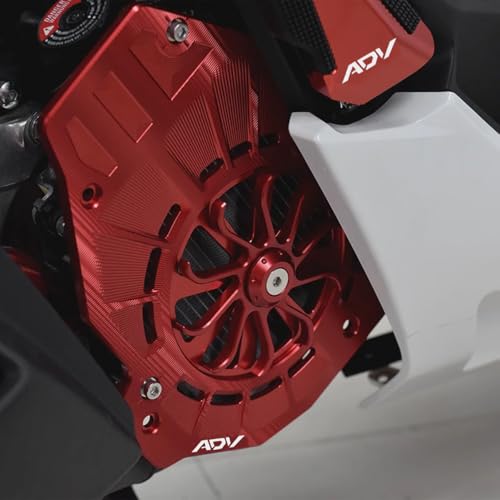 FOR ADV150 ADV160 adv150 adv160 2024 2023 2022 accessories water tank protection cover motorcycle aluminum alloy water tank cooling net cooling grille cooling protection net engine cooling cover (E) - color: E