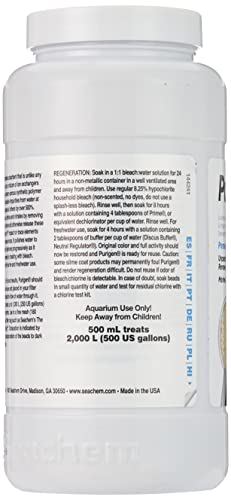 Seachem Purigen Organic Filtration Resin - Fresh and Saltwater 500 ml (116016308) - size: 500 ml