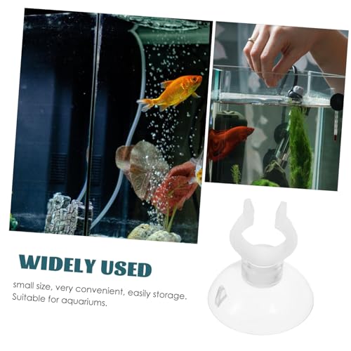 Toddmomy 20pcs Aquarium Cup Tubes Clips Fish Tank Water Hose Holders Tubing Clips for Secure Fixation for Aquariums Easy Installation