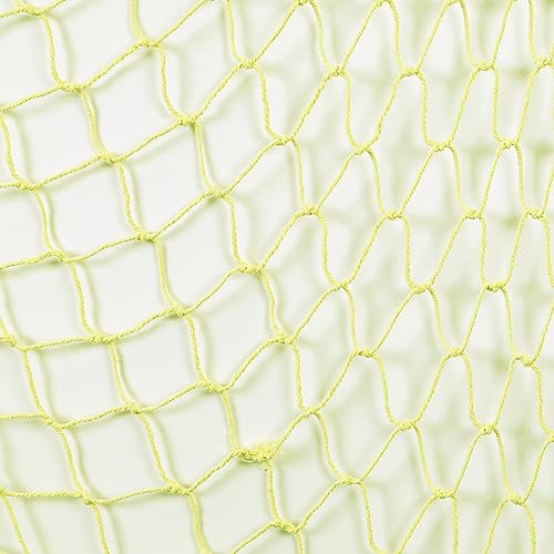 79 x 59 inch Nature Fish Net Wall Decoration with Shells, Ocean Themed Wall Hangings Fishing Net for Beach Party,Wedding,Photographing Decoration - color: 1pack Yellow(no Shells)
