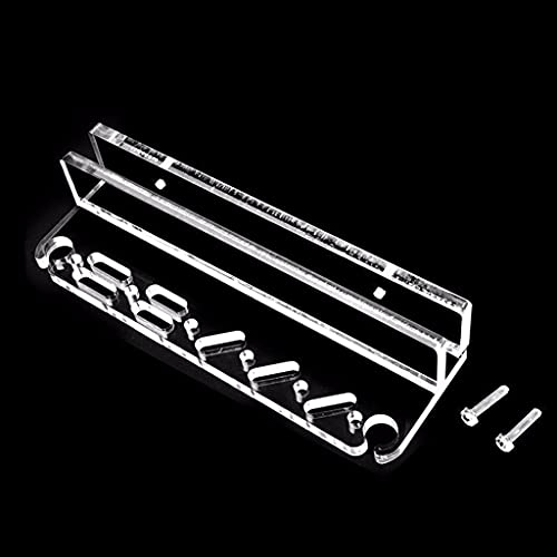 Aquarium Tool Holder Acrylic Water Plant Grass Maintenance Tools Rack Fish for Wall Mounted Tweezers Scissors Organ