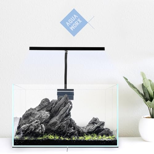 Aqua Worx EOS LED Aquarium Light - Adjustable Gooseneck for Fish Tanks - Full Spectrum Nano Tank Lighting - N7 White - color: N7 White