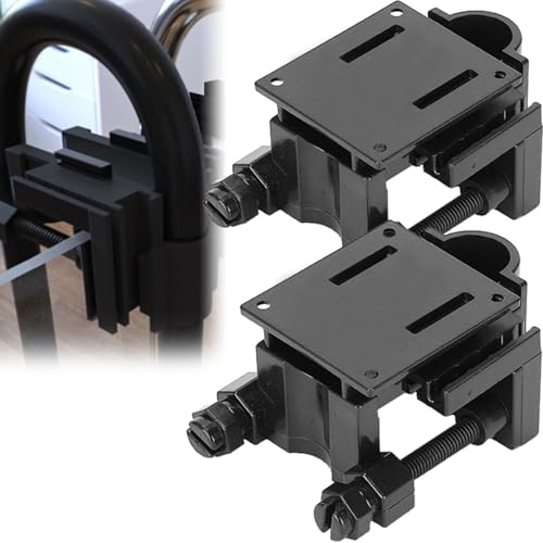 2Pcs Aquarium Hose Holder Clips Sturdy Plastic Fish Tank Tube Clamps for Pipes Within 18mm Diameter Lightweight Easy Install Cable Organizer for Fish Tank Water Tube Management