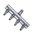 4-Way Aquarium Air Flow Control Lever Valve Chromium Copper Distributor Fish Tank Splitter Pump Accessories 1Pcs