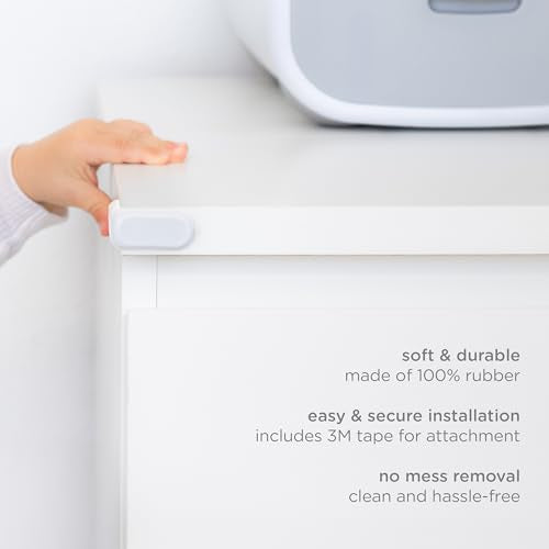 Ubbi Corner Protectors, Furniture Corner Guards for Baby and Toddlers, Baby Proof Covers, Baby Safety, White, 16 Piece Set - size: One Size, style: White Corner Protectors