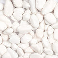11lbs White Natural River Rocks, Polished Pebbles for Plants Garden, 1-2 inch Decorative White Stones, Ideal for Fish Tank, Vases, Crafting, Home Decor and Garden Landscaping Rocks,White - size: 11 Pounds, style: Snow White