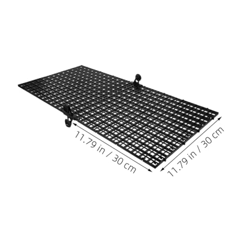 Toddmomy 4pcs Aquarium Grid Divider Fish Tank Plastic Separator to Prevent Fish Escaping Panels Cups and Easy to Maintain