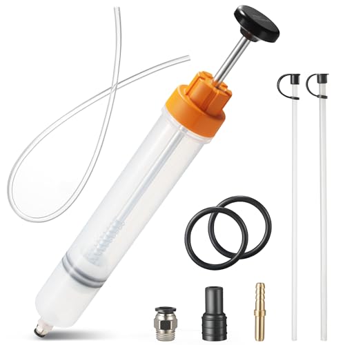 FOUR UNCLES Fluid Extractor & Filling Pump for Easy Oil Change - size: 500cc(70cm hose)