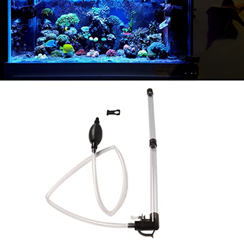 Aquarium Water Changer Manual Mini Fish Tank Siphon Gravel Vacuum Cleaner for Water Changing and Filter Sand Cleaning