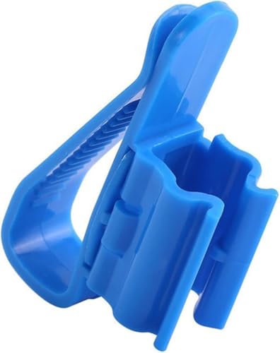 2Pcs Fish for Tank Mounting Clip Water Pipe Hose Holder Multifunction Adjustable Clamp for 0.31""-0.62"" Dia Tub Aquarium Tube Holder, Aquarium Air Pump Accessories for Fish Tank and Aquarium