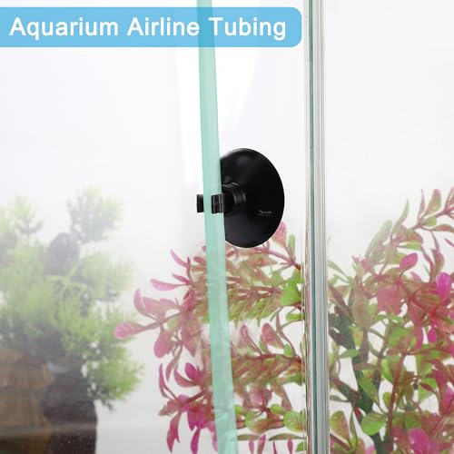 Aquarium Tubing, Aquarium Air Tubing, Standard Aquarium Hose, Aquarium Airline Tubing, Flexible Air Tubing, Tubing for Fish Tank Air Pump, 8.2 Feet, Green - color: Green, size: 8.2 Feet