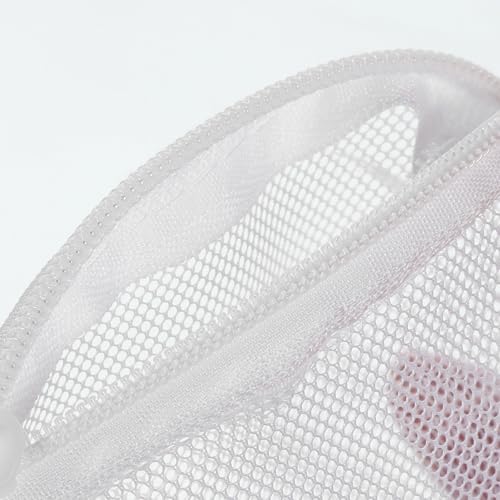 10 Pcs Aquarium Media Bag 6" X 4" Reusable Filter Bags for Fish Tank Fine Mesh Bags with Zipper for Fine Resins Filter