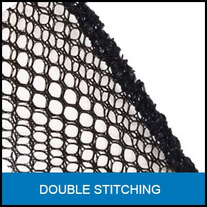 Wave Point X-Large Filter Media Bags, Black Extra Coarse Net 3.5mm Hole, Aquarium Mesh Bags with Plastic Zipper, Bags for Bio Balls, Ammonia Remover 17.8" by 13.5" (10 pc) - size: 10 pc