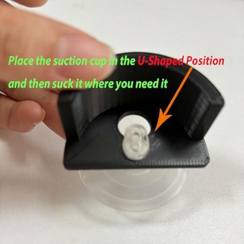 Branch Supports with Suction Cup for Gecko,Frog,Amphibian Lizard Snake Jumping Spider Climbing, Black Branch Holder for Reptile Terrarium Tank