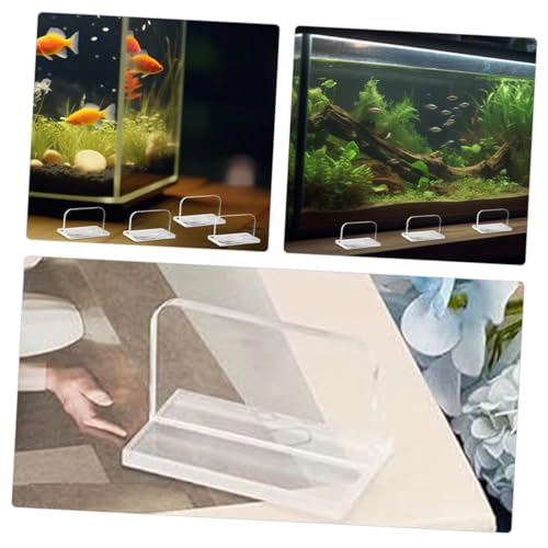 6pcs Acrylic Aquarium Lid Handles Easy to Install Fish Tank Cover Grip Handle Replacement for Aquariums for Tanks Highly Design
