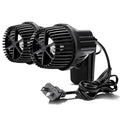 hygger 4200GPH Double Head Aquarium Circulation Pump, Quiet 12W Aquarium Wave Maker, with Strong Magnetic Suction Base, 360°Adjustable Power Head, for 110~240 Gal Tank - size: 4200GPH 12W, for 110~240Gal