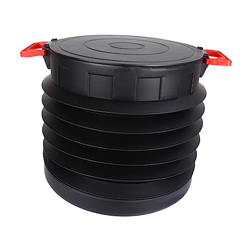 GLEAVI 1Pc Collapsible Water Bucket Multifunctional Clutter Storage for Fishing Camping and Car Washing Safe Leak and Space Saving Design Versatile Use as Fish Tank Storage Box