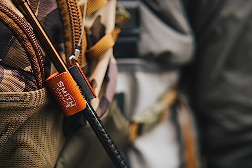 Smith Creek Rod Clip with Zinger - color: Orange