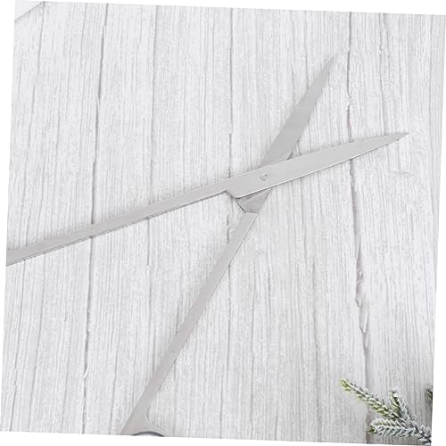 Happyyami Mirror Cutting Scissors Aquascaping Tools Kit for Aquarium Maintenance Stainless Steel Plant Scissors Tongs