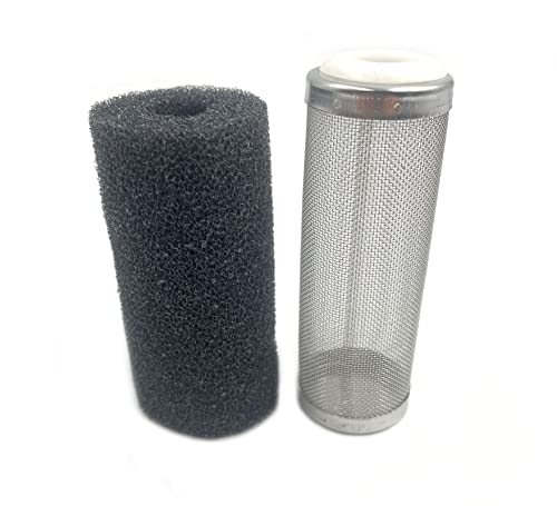 4Pcs 16mm Stainless Steel Aquarium Filter Inflow Inlet Basket Mesh Shrimp Guard for Aquarium Fish Tank Fish Shrimp with Sponge Aquarium Filter Protector Cover - size: 16mm/0.62