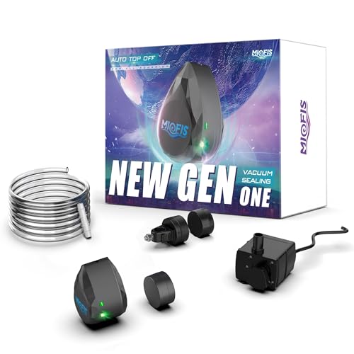 ATO Auto Top Off System for Aquarium with Intelligent Adaptive Learning, Triple Safety & Stronger Magnetic Mount - for Saltwater Freshwater Reef Tank (NG ONE)