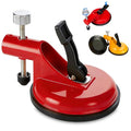 Adjustable Height Setter - Professional Countertop Leveling Tool, New Suction Cup Leveling Device for Floor Gap, Suit for Granite, Marble, Quartz Slabs (Red) - color: Red