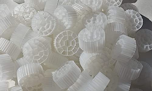 K3 Bio Filter Media Moving Bed Biofilm Reactor (MBBR) for Aquaponics, Aquaculture, Hydroponics - Ponds - Aquariums by Wholesale Koi Farm (6 Gallons) - size: 6 Gallons