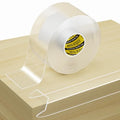Clear Edge Protector Strip, 2in x 9.84FT, Sharp Edge Wrap Cover Tape, Self Adhesive Protective Bumper Guards for Cabinet Door Desk Glass Table Bed Furniture, Kitchen Countertop - size: 1 Pack x 2in x 9.84FT
