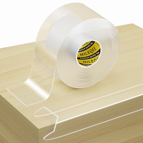 Clear Edge Protector Strip, 2in x 9.84FT, Sharp Edge Wrap Cover Tape, Self Adhesive Protective Bumper Guards for Cabinet Door Desk Glass Table Bed Furniture, Kitchen Countertop - size: 1 Pack x 2in x 9.84FT