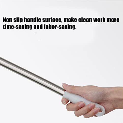 Fish Tank Cleaning Brush - Long Handle Aquarium Cleaning Tool | Aquarium Algae Scrapers Long Handle Cleaner for Fish Tank Glass - color: 90cm