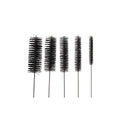 10" Tube Brush Set - 5-Pack Large Car Detailing Cleaners | Heavy duty industrial scrubbing power, Flexible wire bends around tight spaces, Clean auto parts carburetors & engine cracks - color: Black, size: Large 5 Pack (8mm 12mm 16mm 20mm 24 mm)