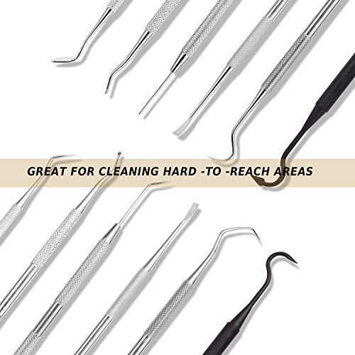Gun Cleaning Brushes Picks Kit Set Brass Copper Steel Nylon Stainless Steel Ploymer Pick Set Bristle Brushes