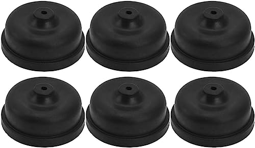 6Pcs Black Aquarium Diaphragm,Aquarium Air Pump Accessories,Aquarium Diaphragm,Air Pump Accessories Air Oxygen Pump,Air Pump Diaphragm