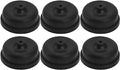 6Pcs Black Aquarium Diaphragm,Aquarium Air Pump Accessories,Aquarium Diaphragm,Air Pump Accessories Air Oxygen Pump,Air Pump Diaphragm
